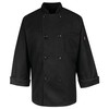 Chef Designs mens Eight Pearl Button chef Coat Button Down