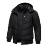HOOD CREW Men’s Winter Coats Windproof Thicken Padded Parka Warm