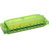 HOHNER Harmonica Translucent Harp C Green