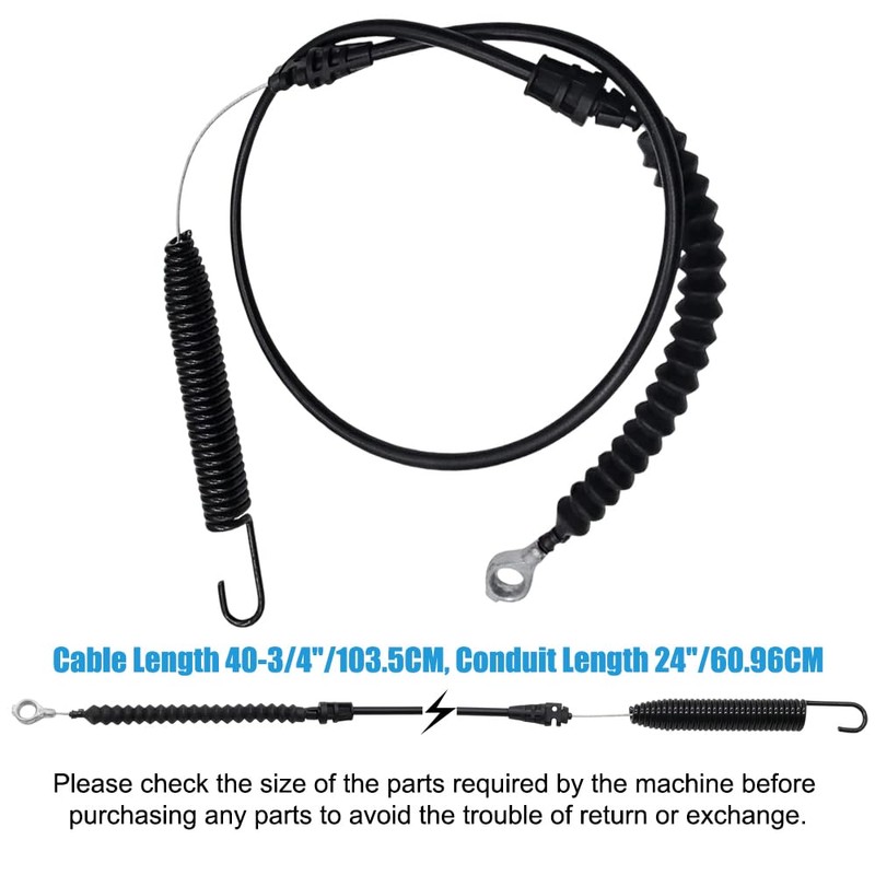Diskary 946-05124A Deck Engagement Cable, 746-05124A 32 inch Blade Engagement