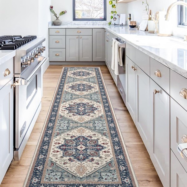 OPPODREAM Soft Entryway Rug 2x10, 2x10 Rug Runner, Washable Hallways