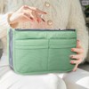 AfitLulu Bag Organiser Insert Dual Zippered Handbag Organiser Insert with