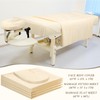 Mixweer 9 Pcs 3 Set Microfiber Massage Table Sheets Set