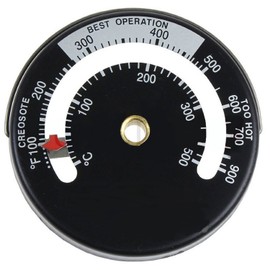 Fire Stove Pipe Magnetic Thermometer Gauge