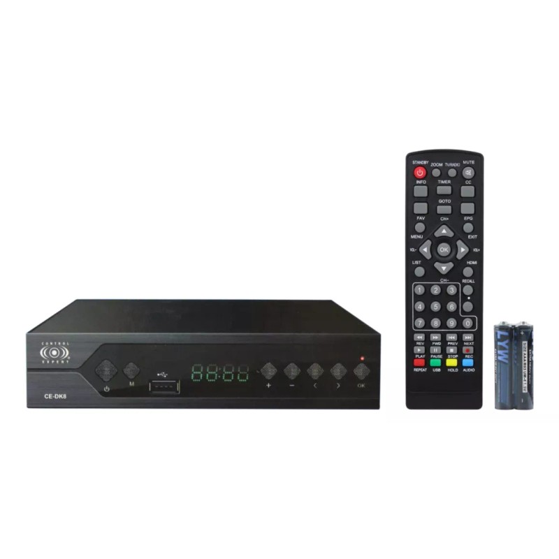 Control Expert Decodificador Convertidor Digital Tv Hdmi 1080p Full Hd