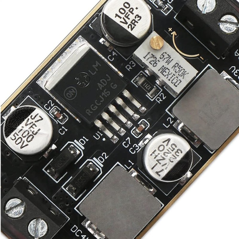 DollaTek DC-DC Adjustable Step-Down Power Supply Module V2.1 ADJ DC