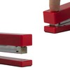 JAM PAPER Modern Desk Stapler - Red - Sold Individually