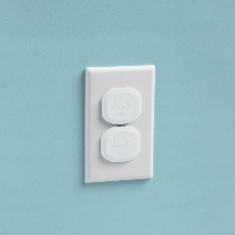 Safety 1st Electrical Outlet Baby Proof Covers, Secure Outlet Plugs,