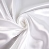 Bridal Satin White, Fabric by the Yard