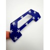 SPEED ZONE US Flag Tailgate raised letters compatible with TOYOTA