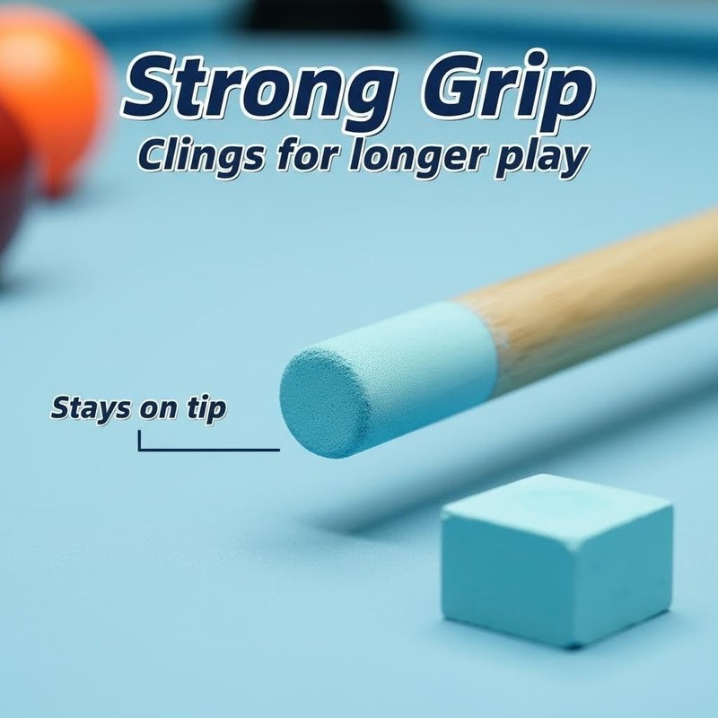 CHXTguyue Snooker Pool Cue Chalk – 12 PCS Non‑Slip Strong
