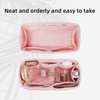 DGAZ Bag Organizer Insert, Silk Purse Organizer, Luxury Handbag Tote