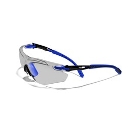 OPTIFENSE™ VS3 Anti Fog, Premium CLEAR/TINTED Safety Glasses, ANSI Z87+, (Blue Frame, Tinted Lens)