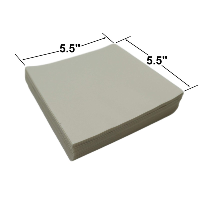 Kitchen Geeks Hamburger Patty Paper - 1000 Wax Paper 5.5