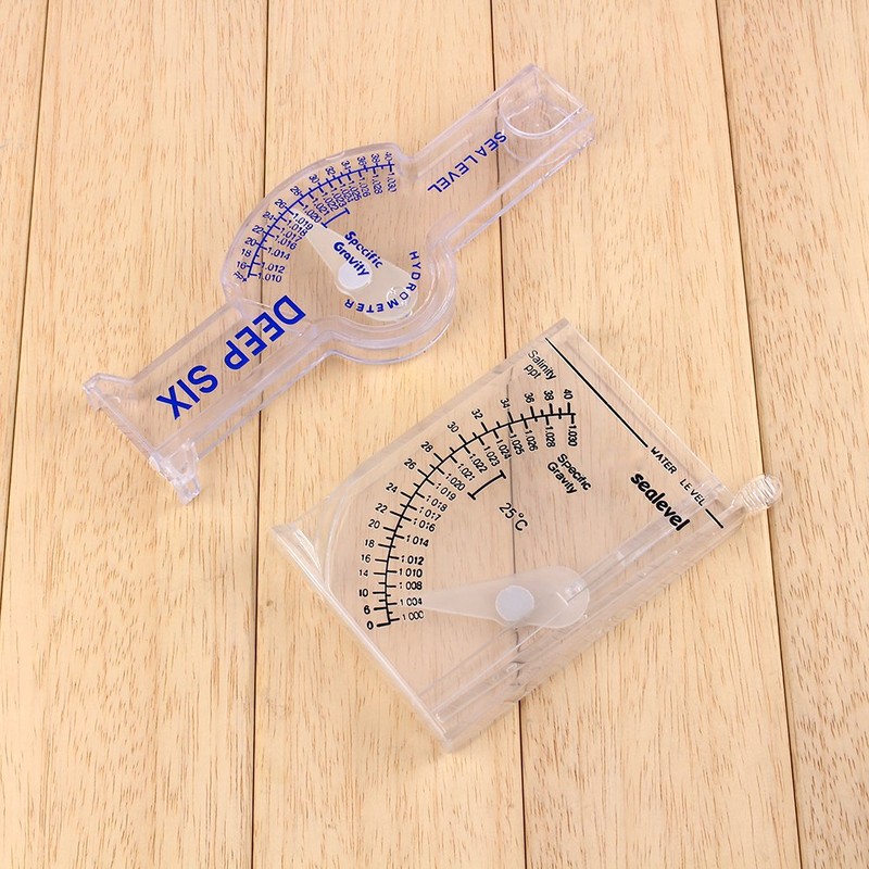 Yosoo Salt Concentration Meter, Sea Water Salt Meter, Salinity Refractometer,