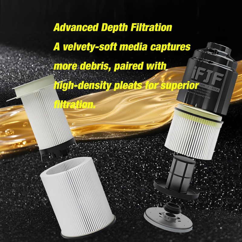 iFJF Fuel Filter/Water Separator for 2013-2018 Dodge Ram 2500 3500