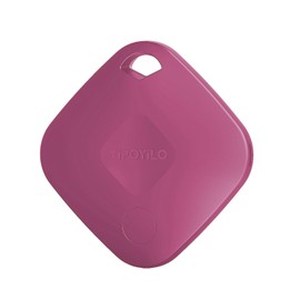 Yipoyilo Precise Positioning Air Tag for Android Only, Item Finder Key Finder Work with Google Find Hub My, Bluetooth Tracker for Keys, Luggage etc 1 Pack Warm Pink