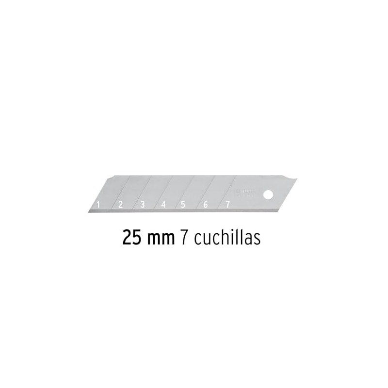 Truper REP-CUT-7, Navaja de repuesto para cutter CUT-7XX, CUT27X y