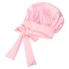 NOLITOY 2pcs Sleep Cap Satin Bonnet for Women Shower Cap
