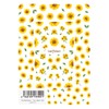 Tsumekira Sunflower 2 Nail Sticker