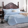 NTBAY Queen Comforter Set with Sheets, 7 Pieces Soft and
