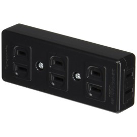 Panasonic Better Table Tap, WH2164KB, Black, 4 Outlets