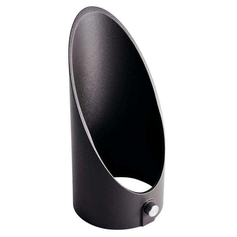 Accessory - 5.75 Inch Medium Long Cowl-Textured Architectural Bronze Finish