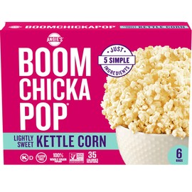 Boom Chicka Pop Lightly Sweet Kettle Corn 19.74 oz (Pack of 6)