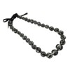 Kukui Nut Lei (Black and White)