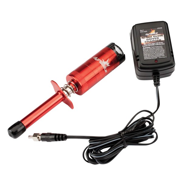 Dynamite Metered Glow Driver with 2600mAhNi-MH & Charger DYN1922 Glow Plugs