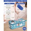 YOUSHARES Breastmilk Cooler Travel Bag with Digital Thermometer, Small Insulated