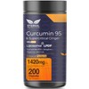 ETERNAL NUTRITION Essentials: Cúrcuma 95% con Jengibre (200 Cápsulas)