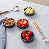 NUTRIUPS 4 Pack Soy Sauce Dish 2oz Ceramic Dipping Bowls