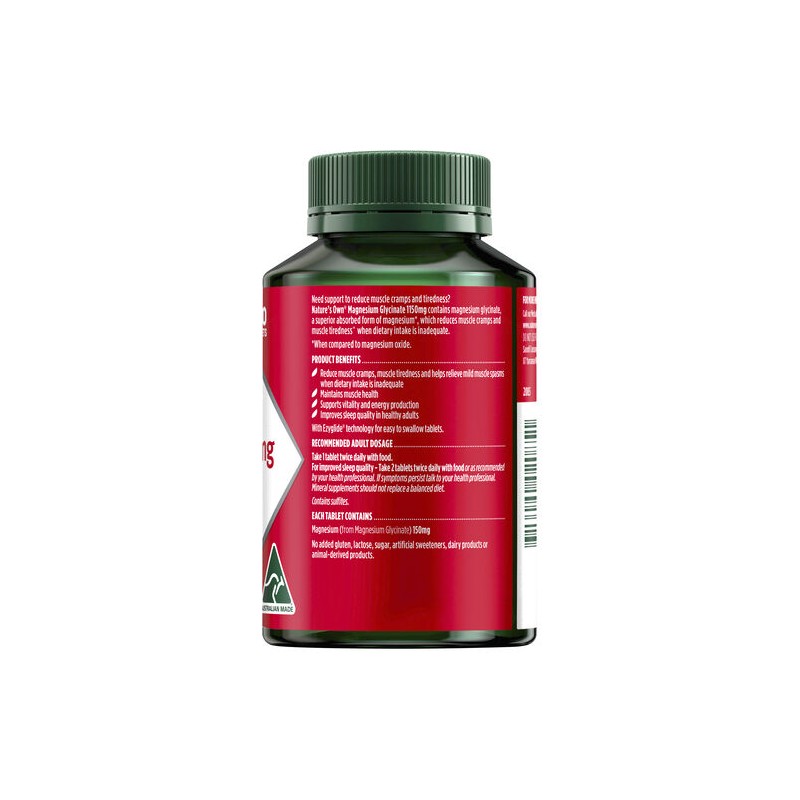 Nature's Own Nature’s Own Magnesium Glycinate 120 Tablets