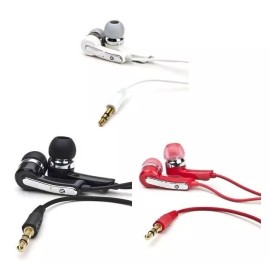 Unbranded/Generic 3 X Pack Color in-ear Headphone Earbud for iPods Touch iPads MP3 mp4 PC LAPTOP
