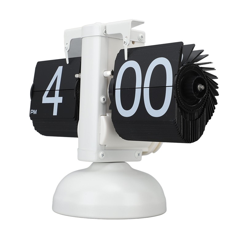 European Style Retro Digital Flip Down Clock 304 Stainless Steel