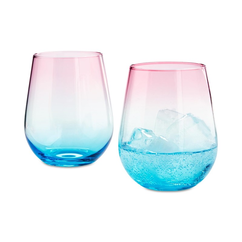 The Cellar Ombre Drink Glasses, Set of 2, Created for