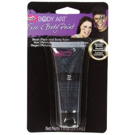 Tulip Body Art Face and Body Paint, 1-Ounce, Black