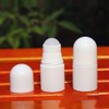 WsjiaboFux 4 Pcs White Plastic 30ml 1oz Empty Refillable Plastic