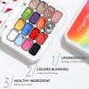 Ombre Gel Polish Palette,16Colors Pat Gel Paint Nail Art Kit