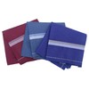 Royal Mart Men's Handkerchief Set - Large 17x17 Inches -