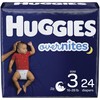 HUGGIES Nighttime Baby Diapers Size 3, 24 Ct, Huggies Overnites