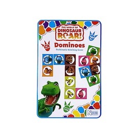 By Paul Lamond Games The World of Dinosaur Roar Picture Dominoes,20.5 cm x 13.5 cm x 3.8 cm