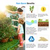 Brass Rain Barrel Spigot Kit. Lead-free Compliant. 3/4 Inch Quarter