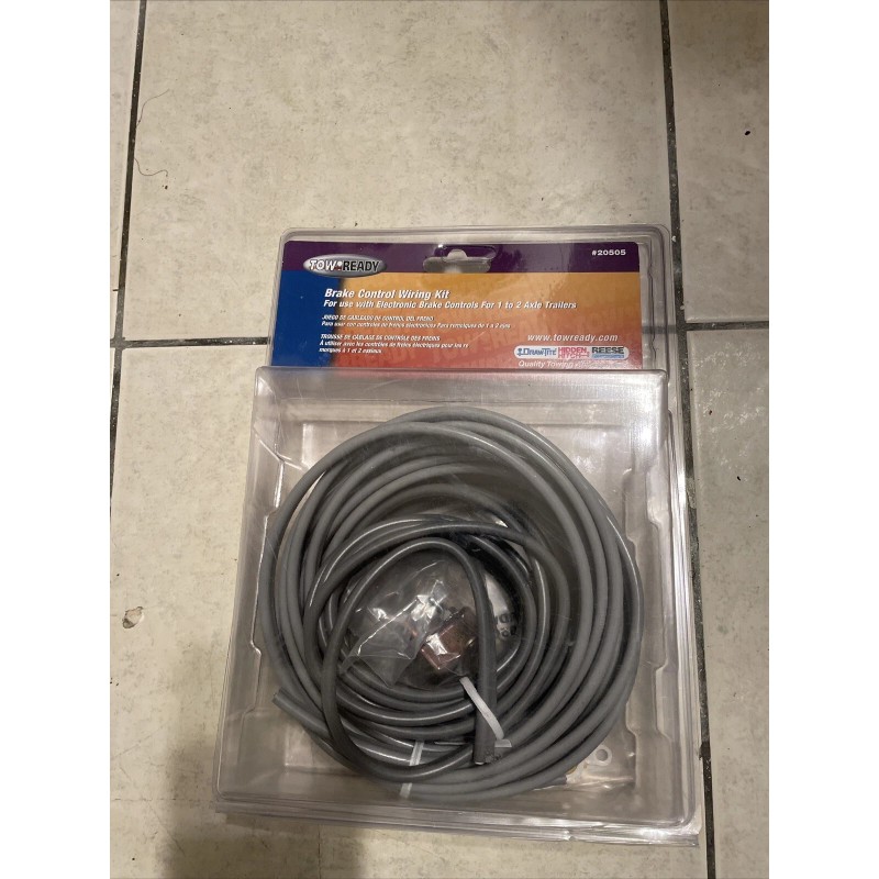 Tow Ready: Brake Control Wiring Kit #20505
