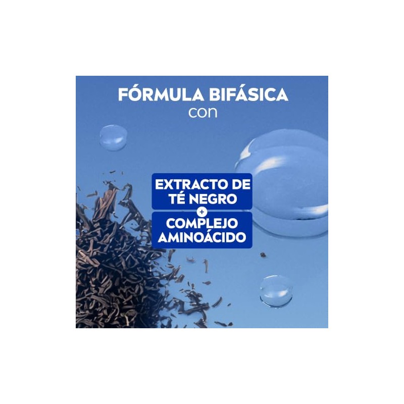 Nivea Agua Micelar Desmaquillante Bifásica Expert 400 Fórmula Vegana Complejo