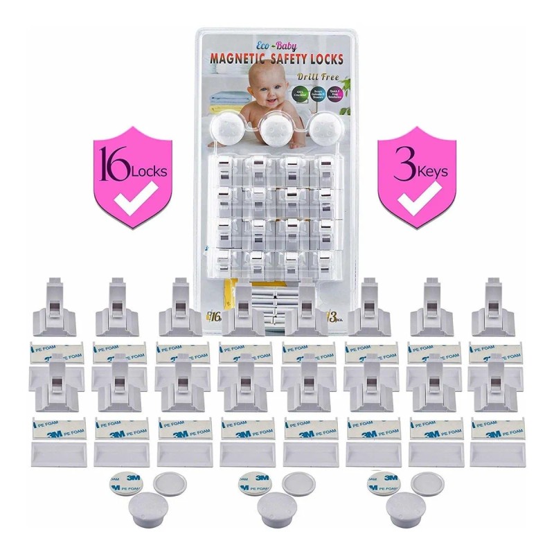Cierres Magnéticos: De Seguridad Para Niños - Ecobaby, Paque