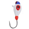 5 Pcs Winter Ice Fishing Jigs Kit Hooks Lures for