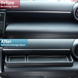 CHEAYAR Dashboard Storage Box Fit for Subaru BRZ 2022 2023 2024 & Fit forToyota GT86 2022 2023 2024, Interior Dashboard Storage Box Organizer Holder Tray, Co-pilot Dashboard storage box