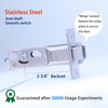 Dontay Pocket Door Passage Latches Not Lock, Large Lever, Double